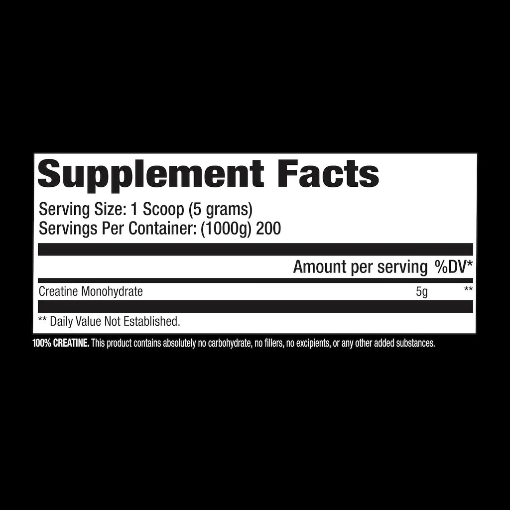 CREATINA MONOHIDRATADA | 300 G y 1 KG