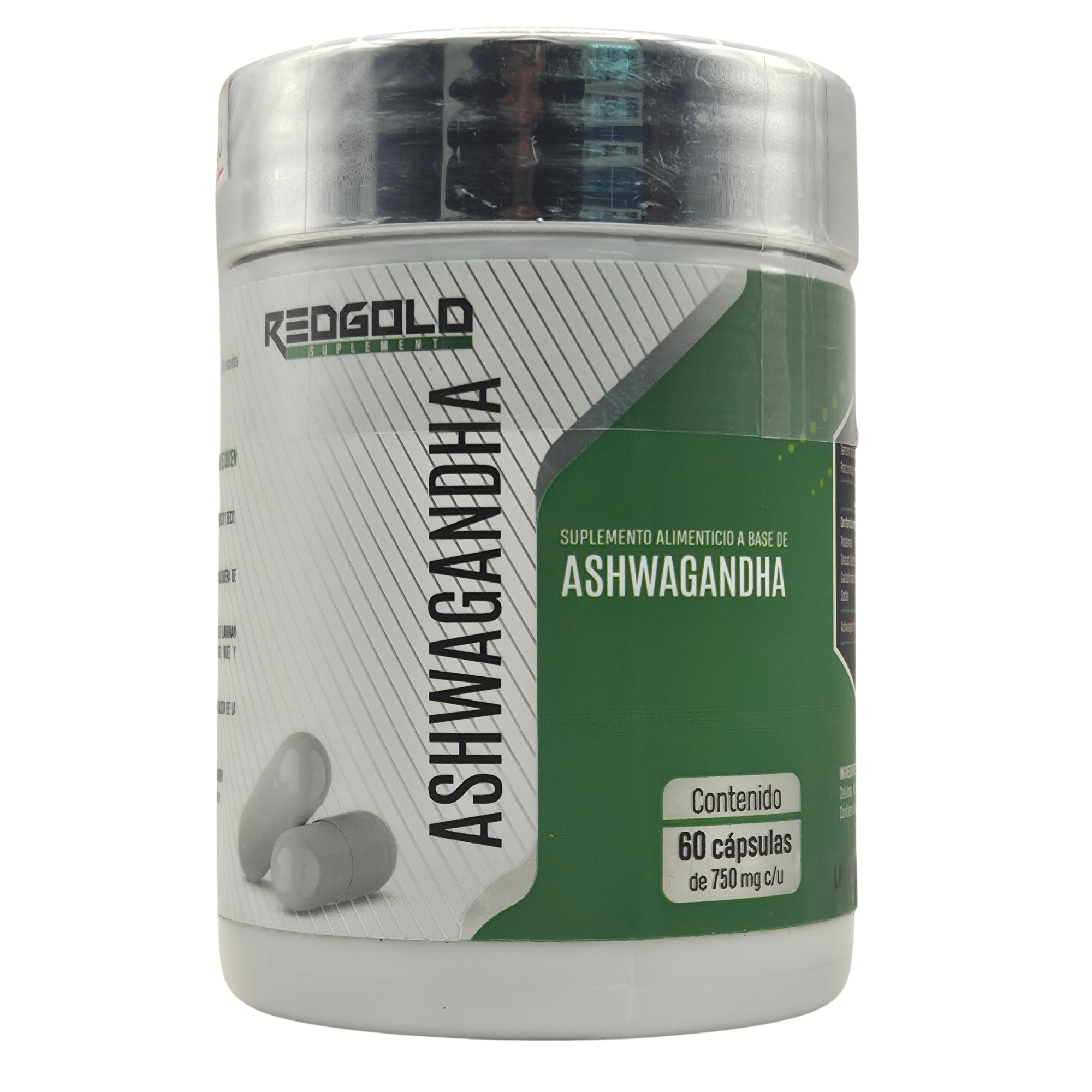 ASHWAGANDHA RED GOLD - 60 SERVICIOS - ADAPTÓGENO Y CONTROL DE ESTRÉS
