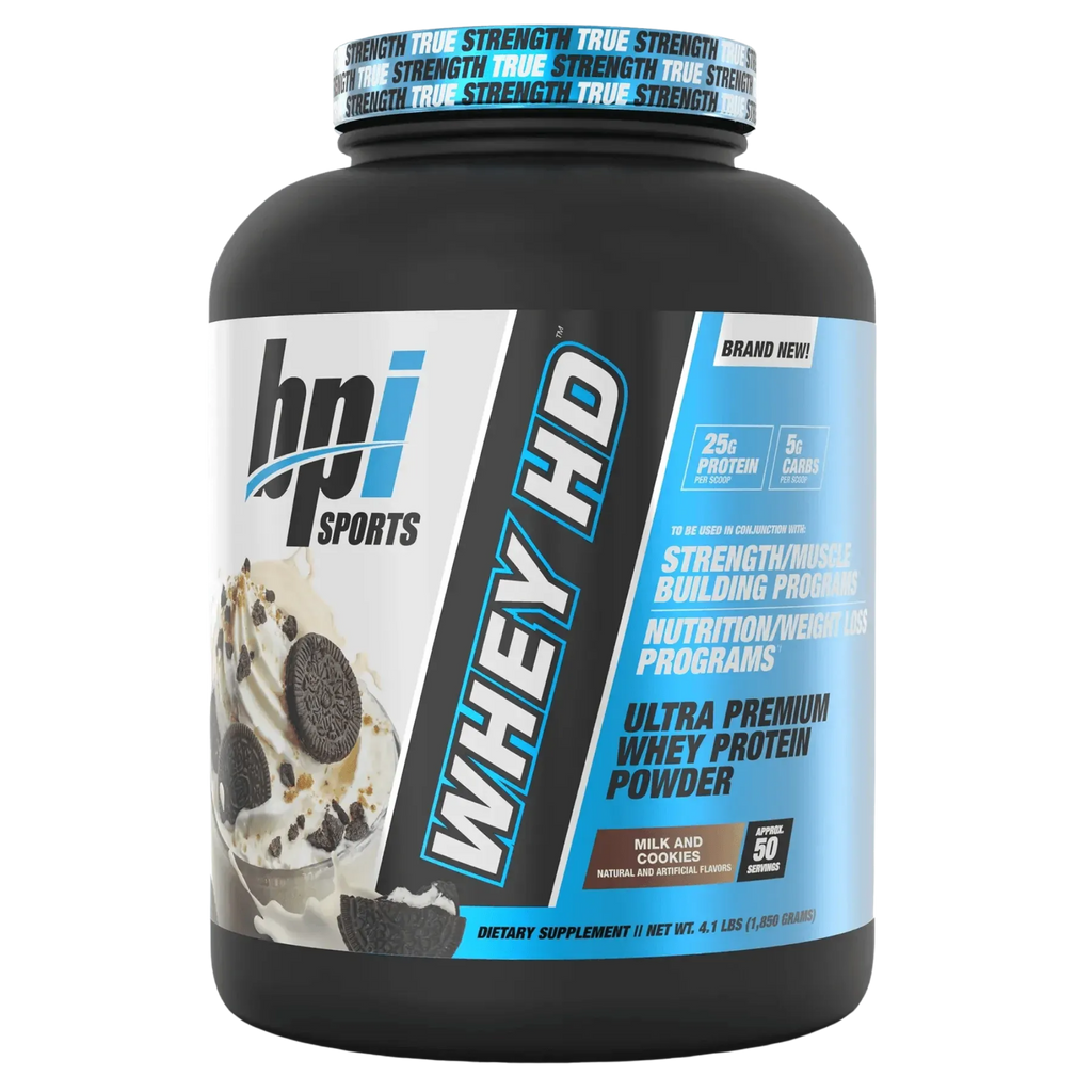 BPI SPORTS WHEY HD PROTEÍNA 4 LIBRAS - SUERO DE LECHE ULTRA PREMIUM