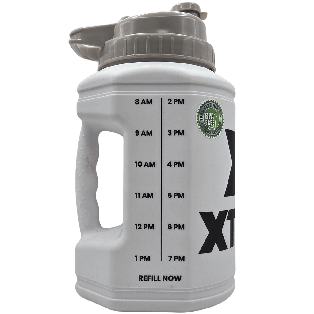 Botella de Agua XTEND 1.6 L Blanca con Asa