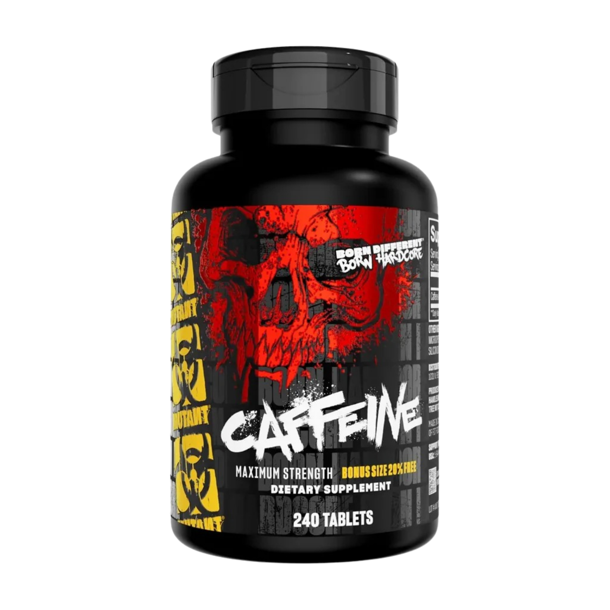 CAFFEINE MUTANT 240 CÁPSULAS | 200 MG DE CAFEÍNA POR SERVICIO
