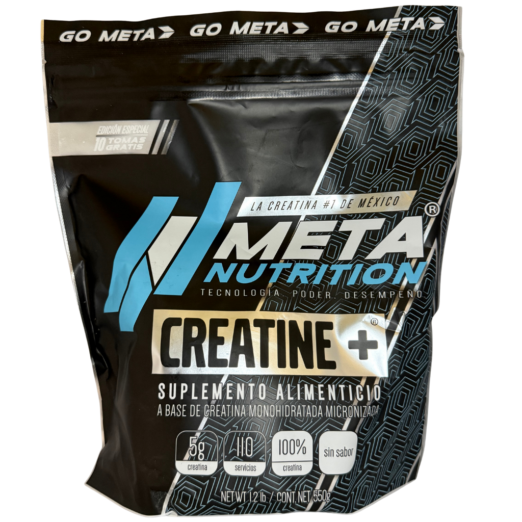 CREATINA META NUTRITION 550G SIN SABOR | CREATINA MONOHIDRATADA