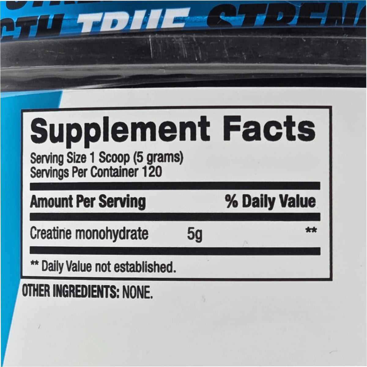 Creatina Monohidratada BPI Sports 600 g – 120 Servicios