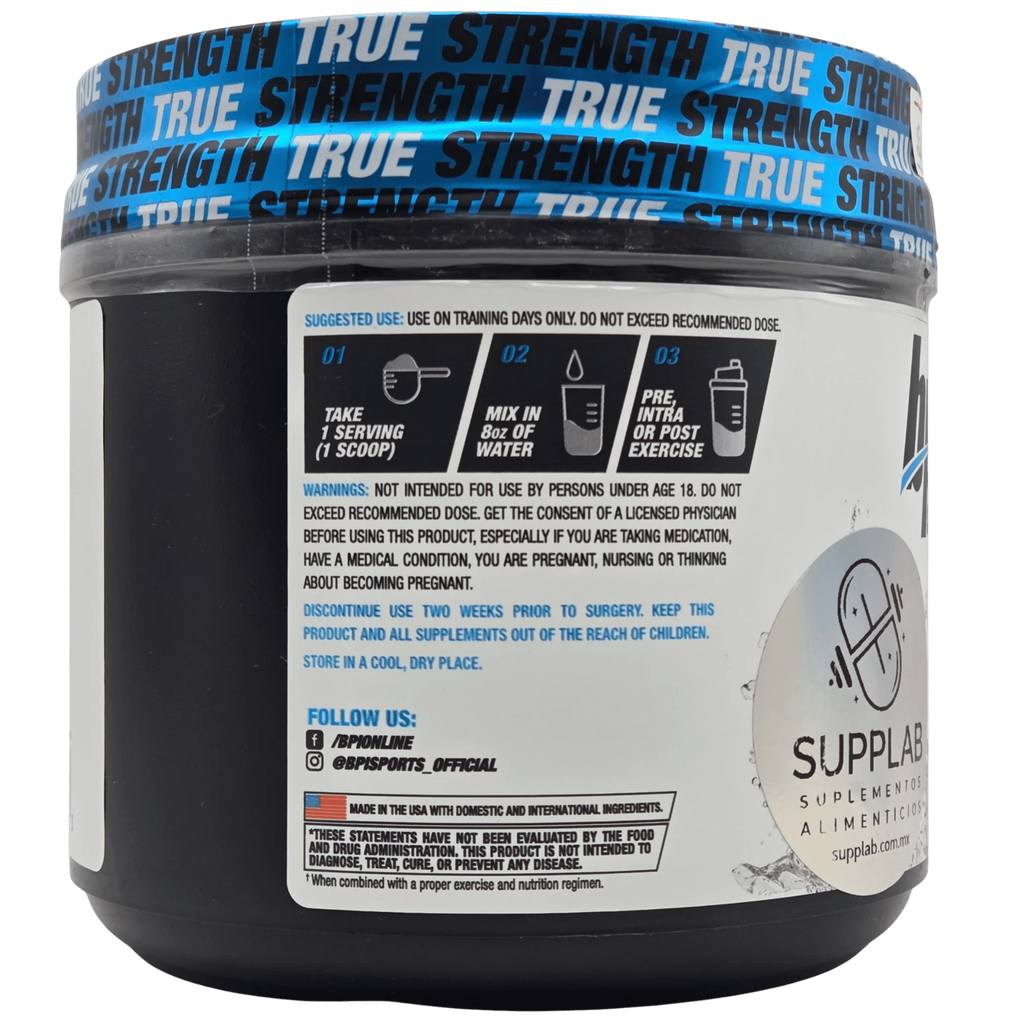Creatina Monohidratada BPI Sports 600 g – 120 Servicios