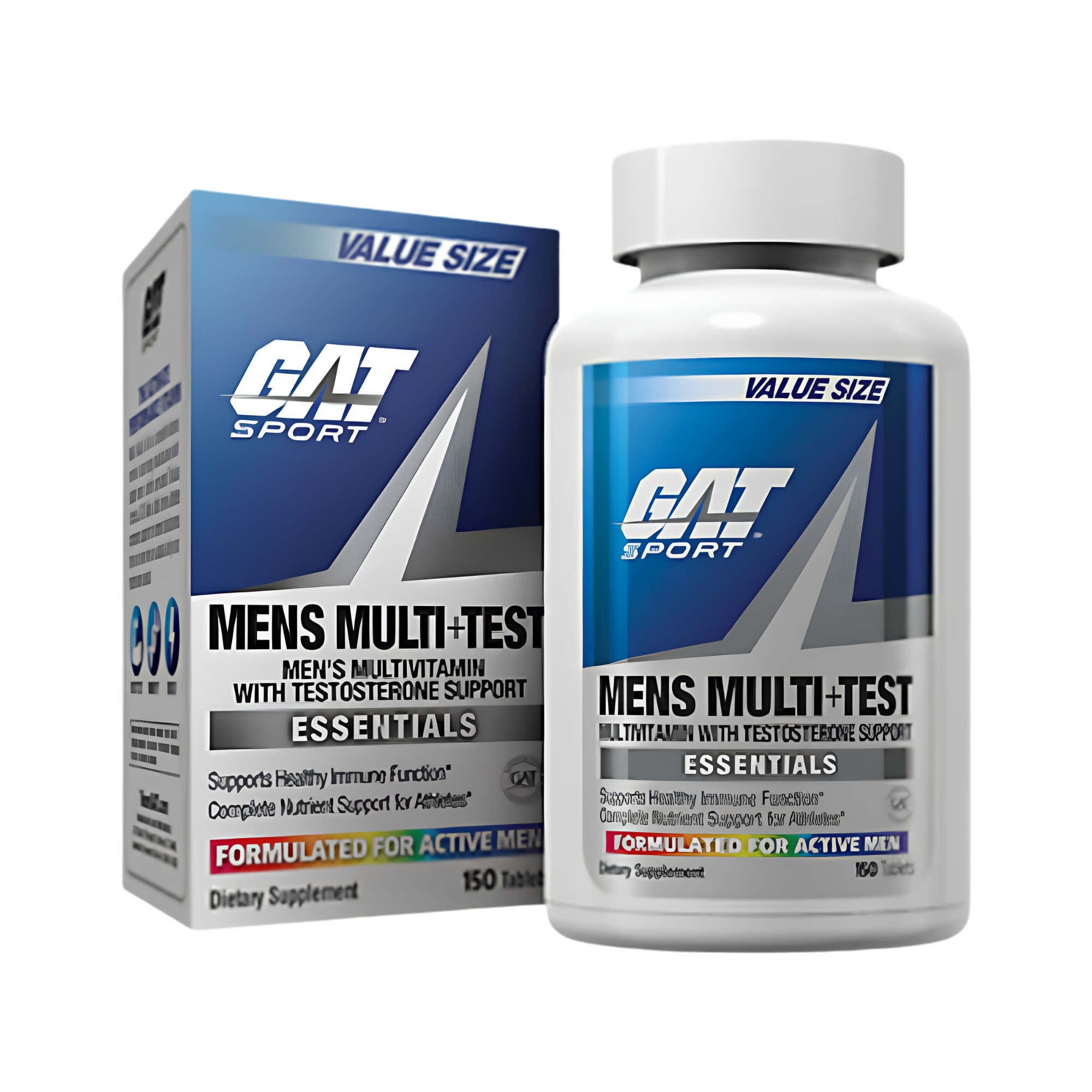 GAT MEN’S MULTI + TEST 60 COMPRIMIDOS | MULTIVITAMÍNICO PARA HOMBRES