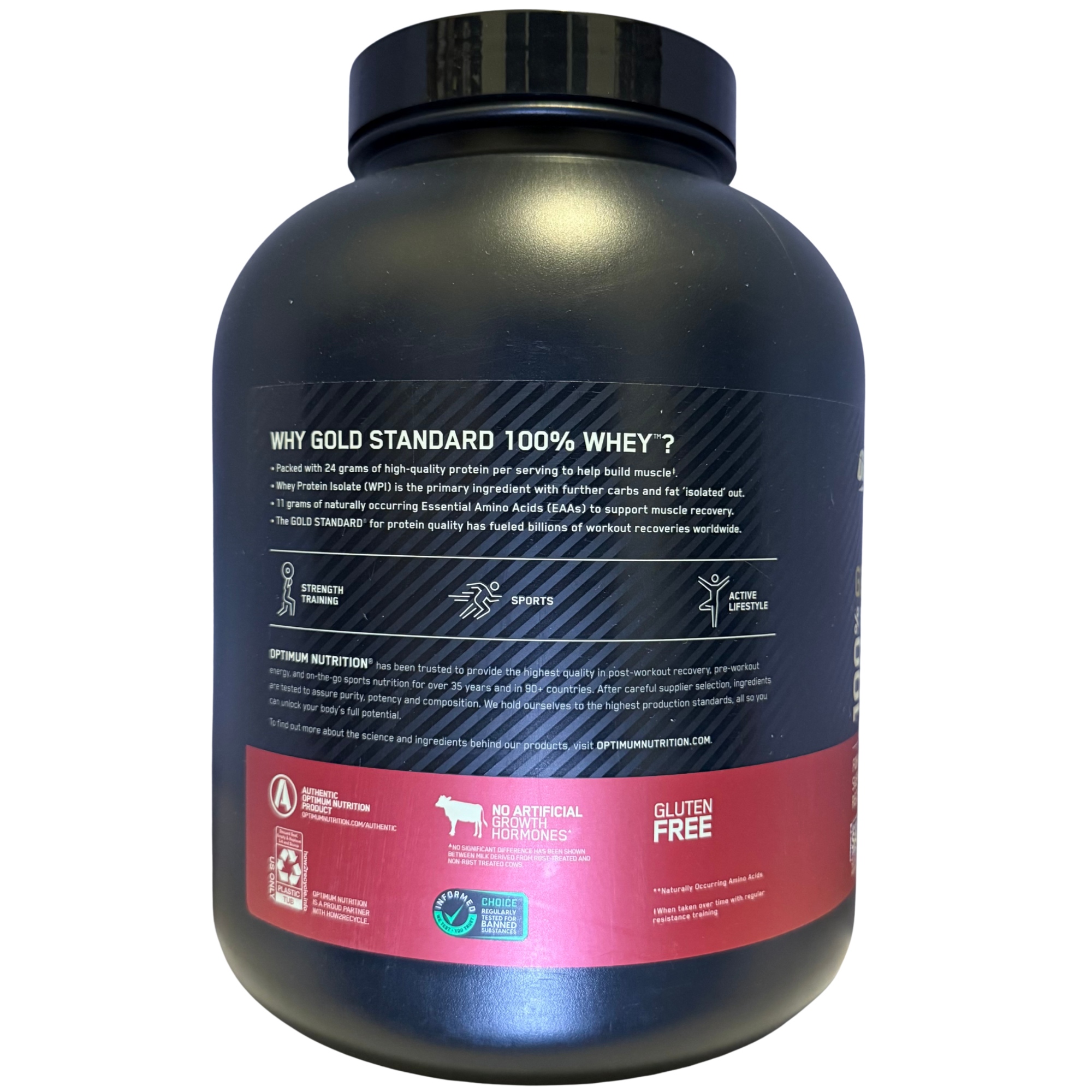 GOLD STANDARD WHEY - 5 LIBRAS