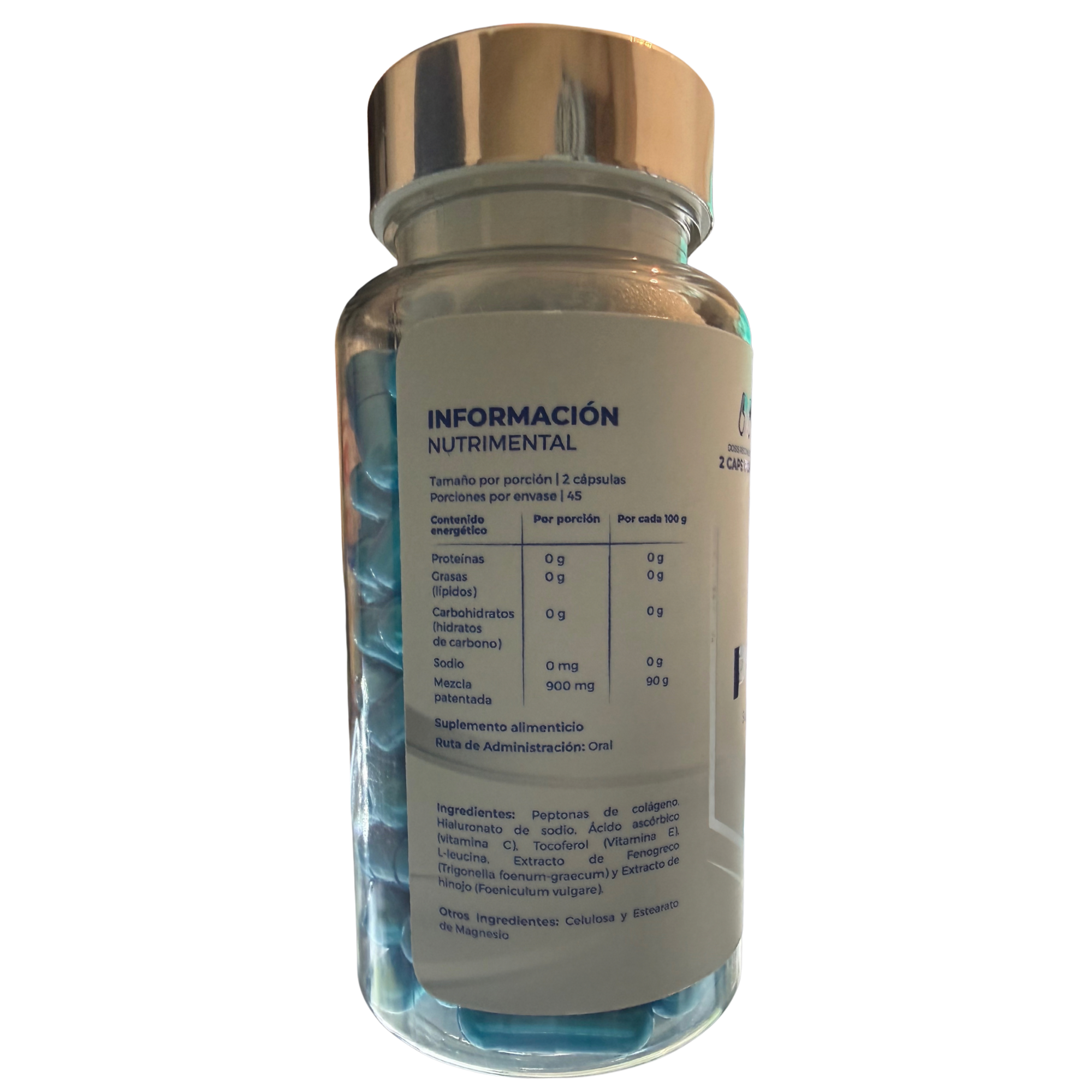 GLÚTEO PEPTONAS - 90 CÁPSULAS