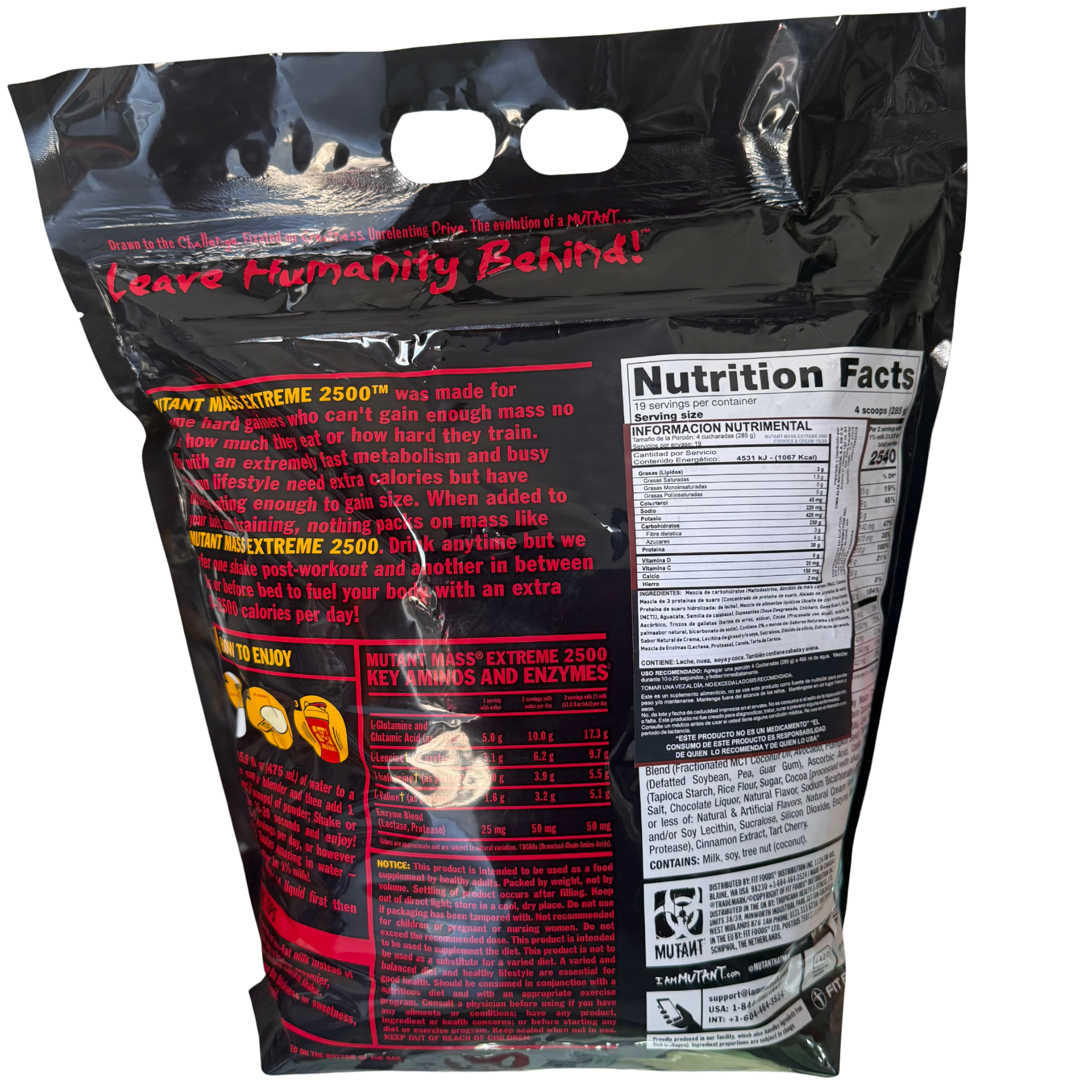 MASS XTREME 2500 - 12 LIBRAS