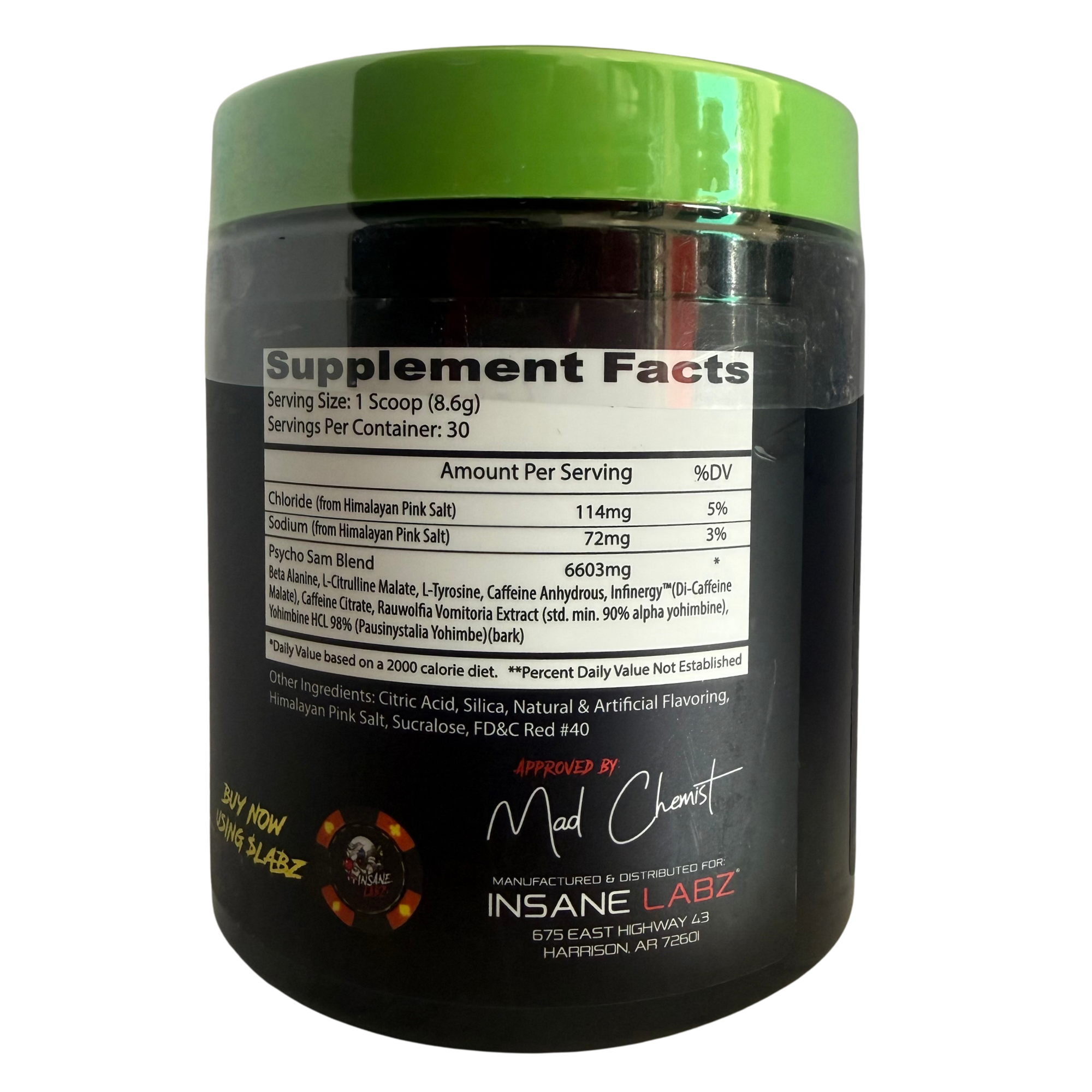 PSYCHO SAM - 30 SERVICIOS