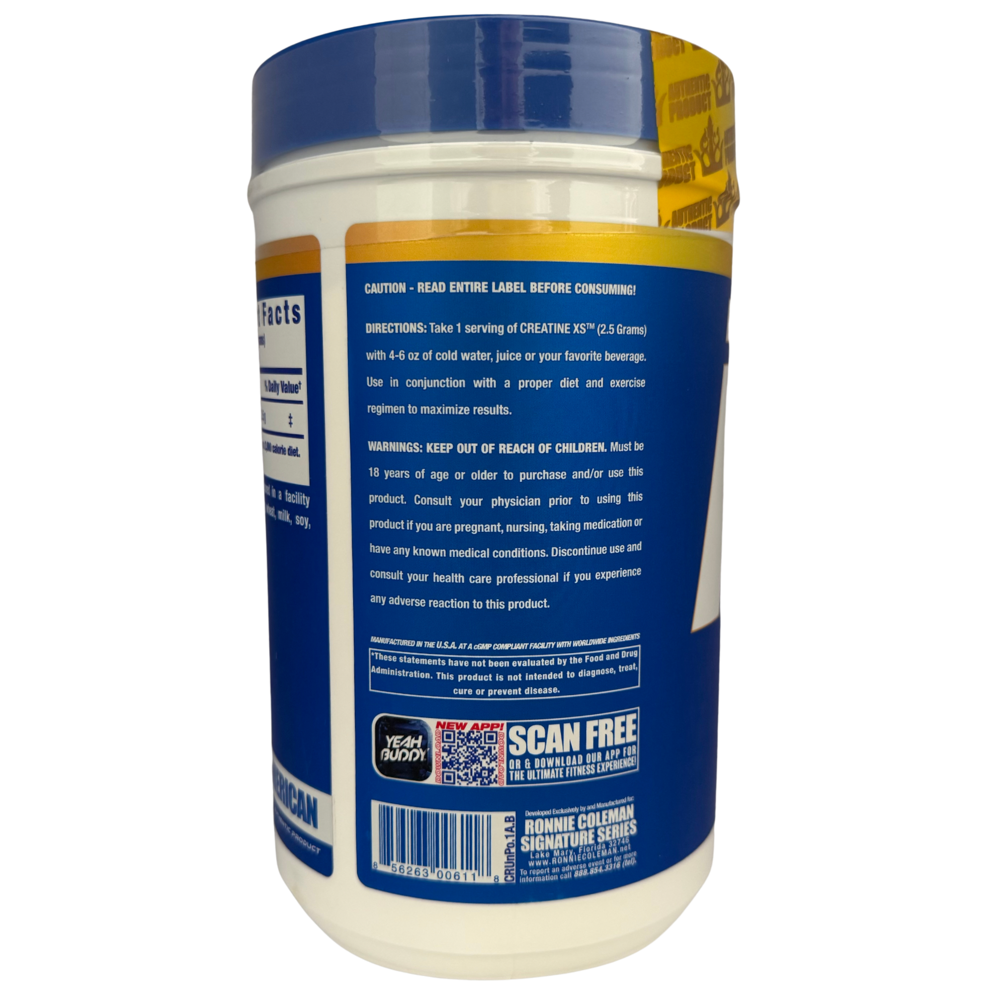 CREATINA RONNIE - 1 KG