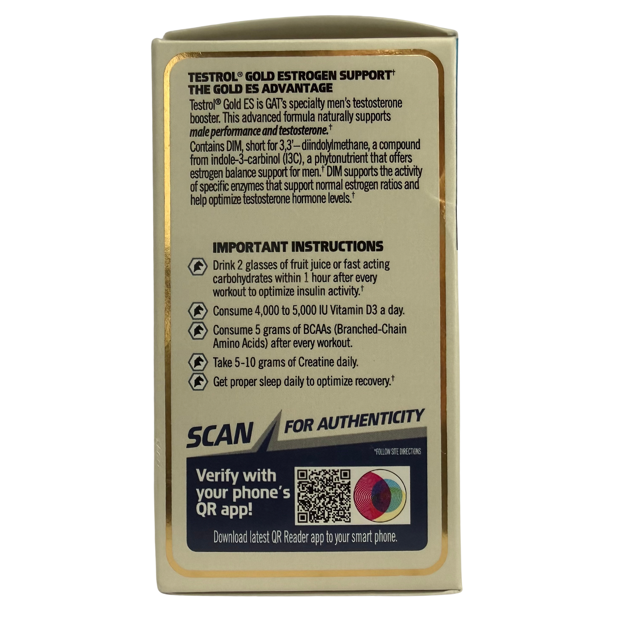 TESTROL GOLD | 60 TABLETAS