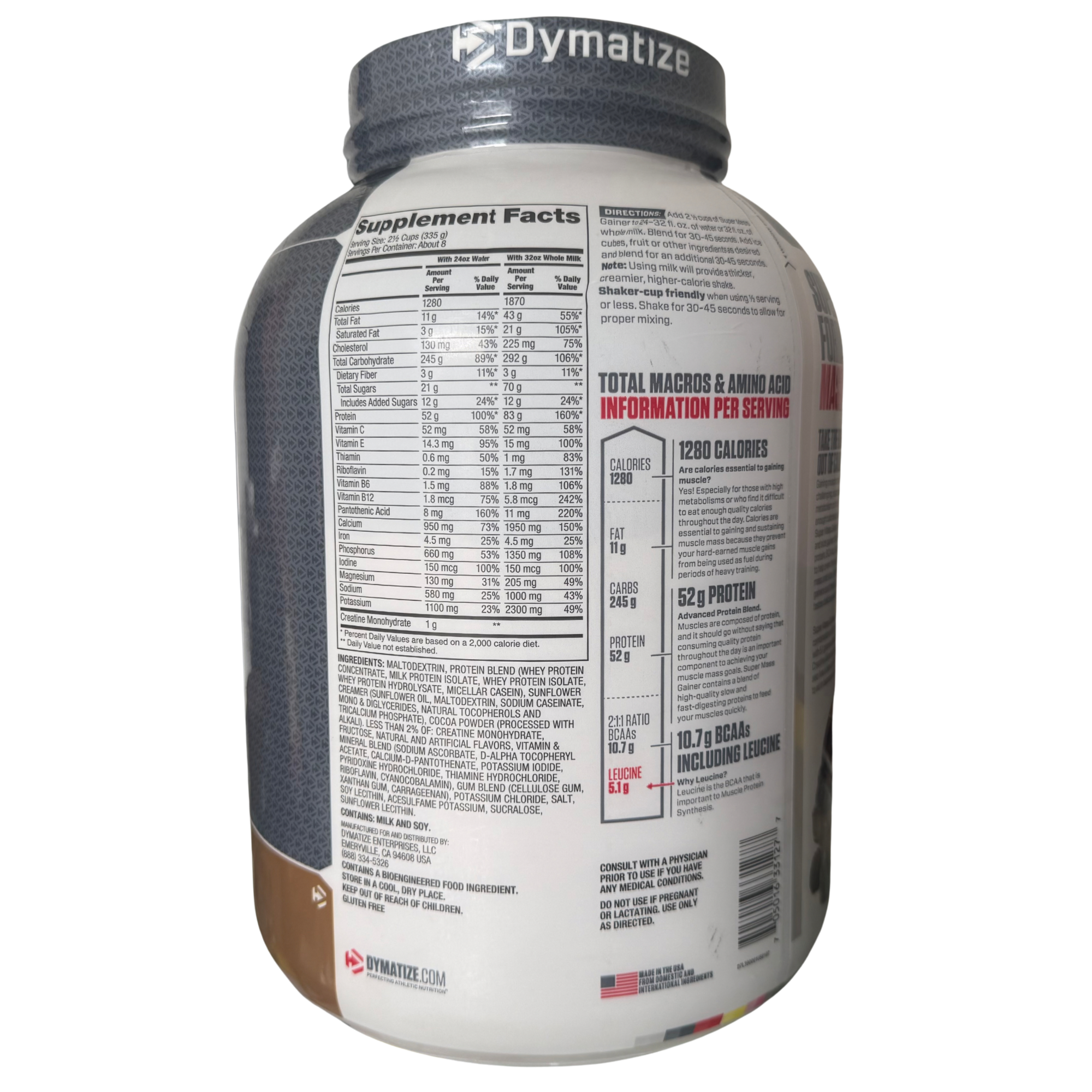 MASS GAINER - 6 LIBRAS