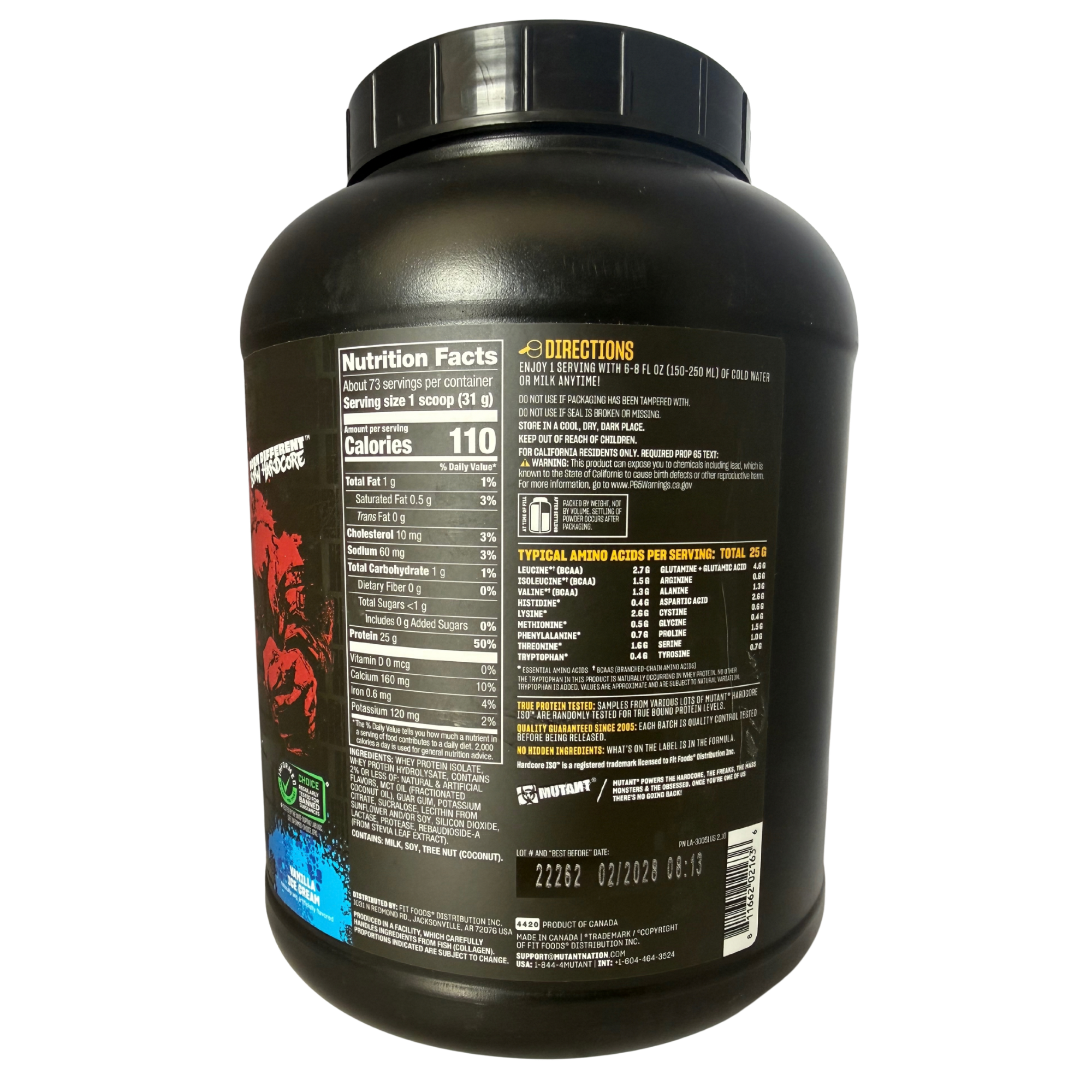 HARDCORE ISO - 5 LIBRAS