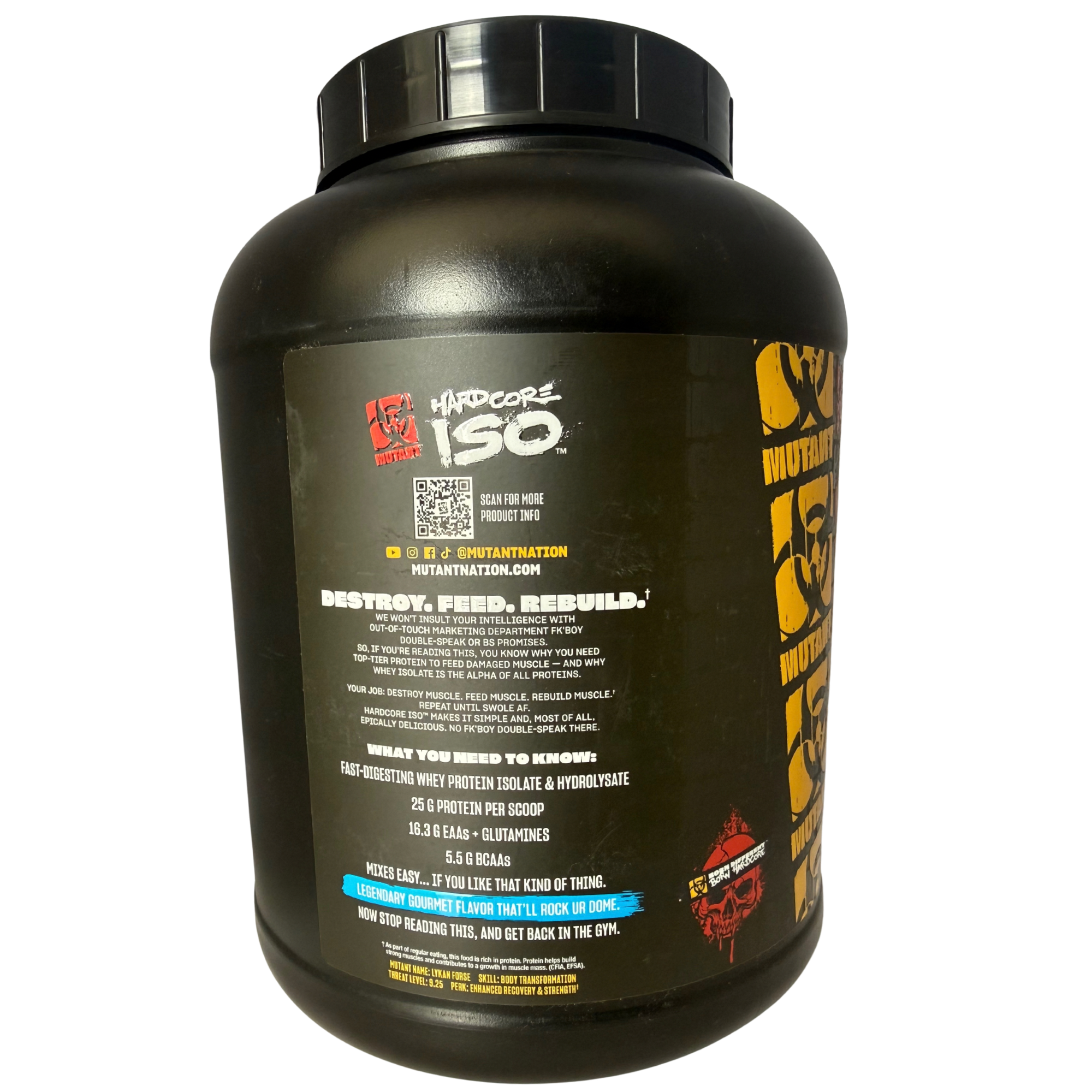 HARDCORE ISO - 5 LIBRAS