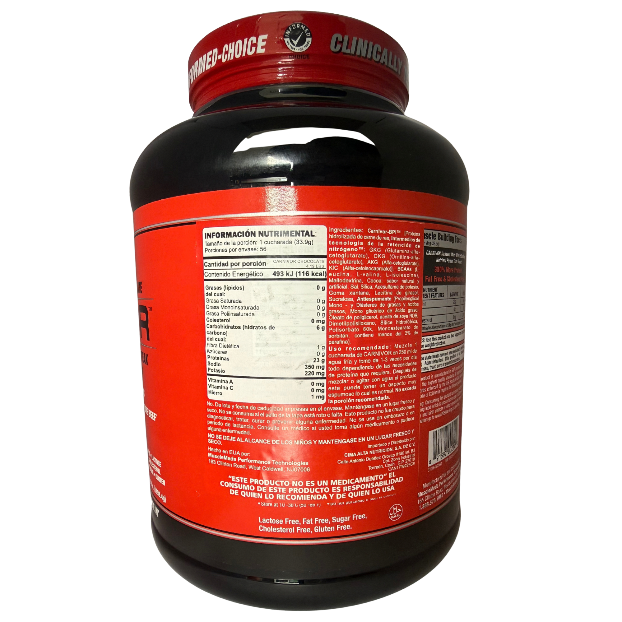 CARNIVOR - 4.19 LIBRAS