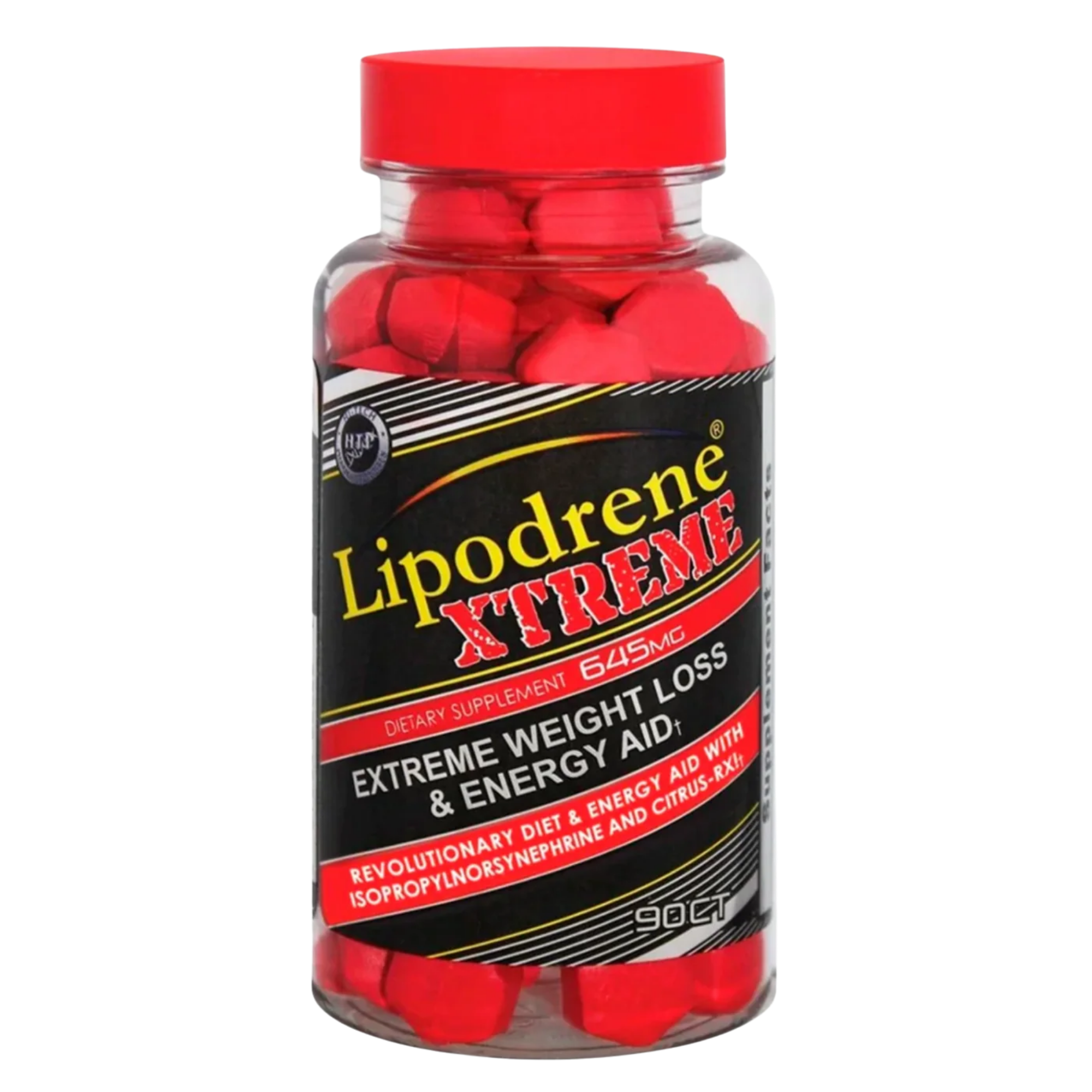 LIPODRENE XTREME ROJO 90 TABLETAS | TERMOGÉNICO HI TECH PHARMACEUTICALS
