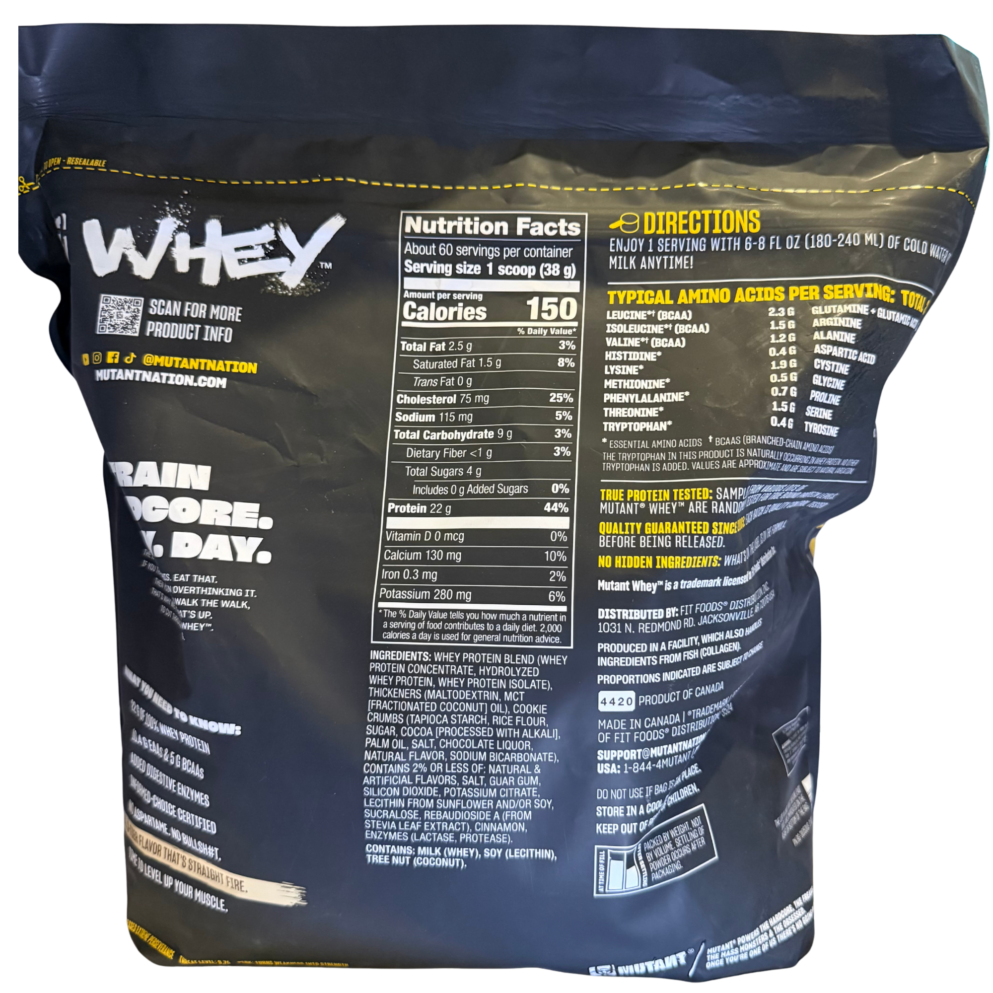 MUTANT WHEY - 5 LIBRAS