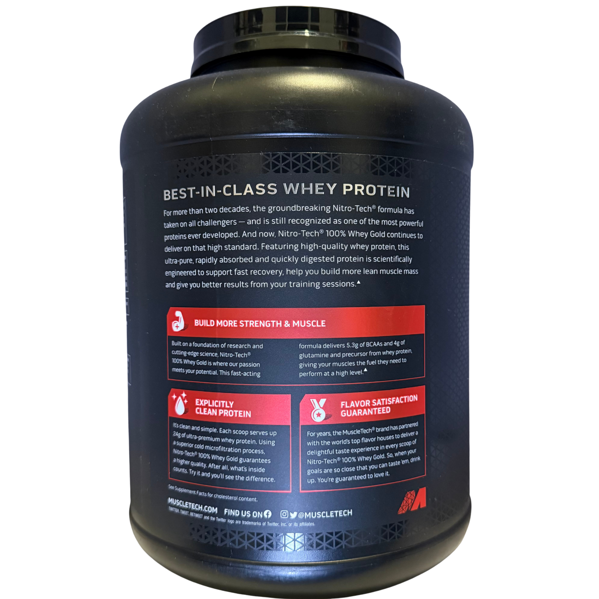 NITRO TECH WHEY - 5 LIBRAS