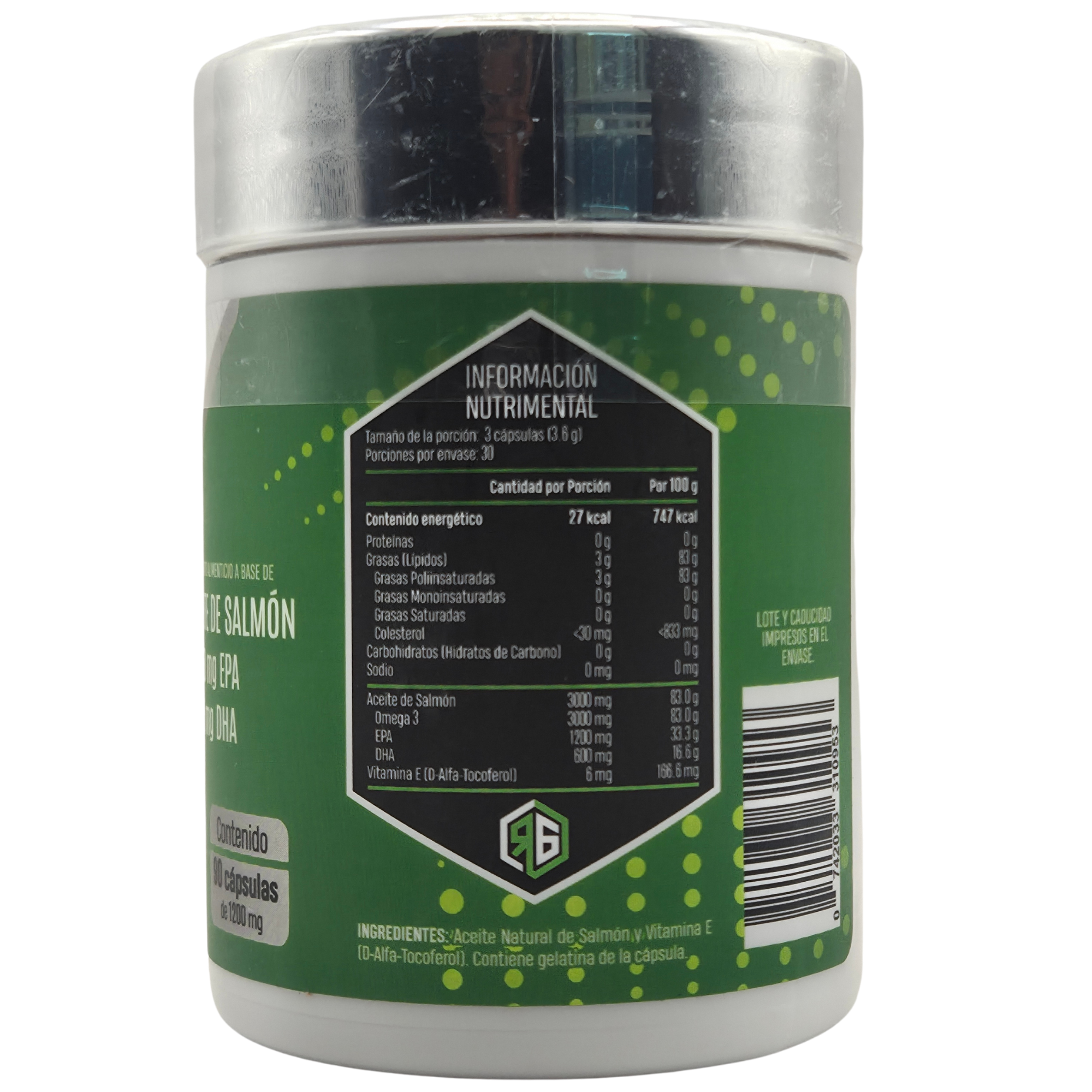 OMEGA 3 RED GOLD 90 CÁPSULAS - 1200MG EPA Y 600MG DHA ALTA POTENCIA