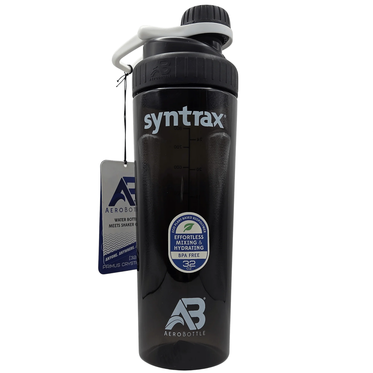 Syntrax AeroBottle 32 oz – Botella de Agua y Shaker