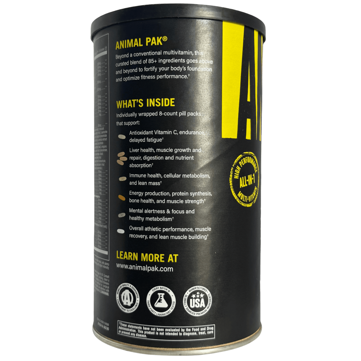 ANIMAL PAK ULTIMATE FOUNDATION – 44 PACKS - Supplab MX