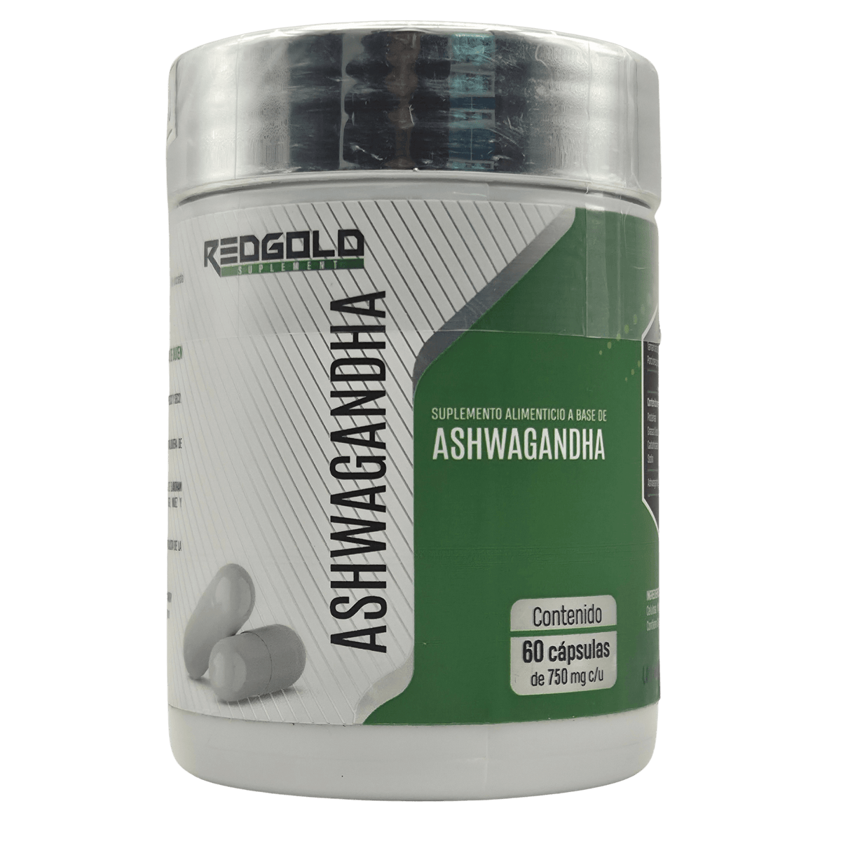 ASHWAGANDHA RED GOLD - 60 SERVICIOS - ADAPTÓGENO Y CONTROL DE ESTRÉS - Supplab MX