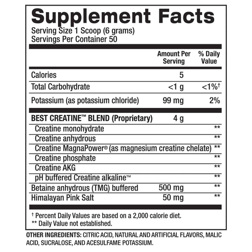 BEAST CREATINE BPI SPORTS – 50 SERVICIOS - Supplab MX