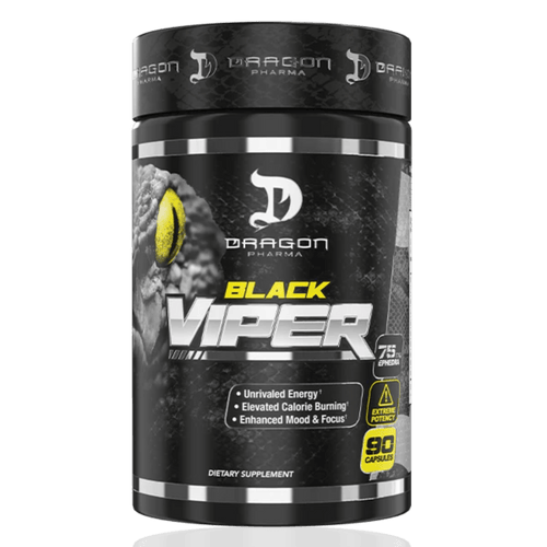 BLACK VIPER DRAGON PHARMA – 90 CÁPSULAS - Supplab MX