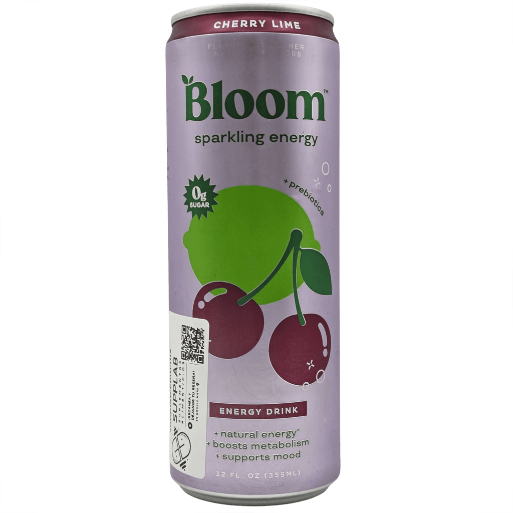 Bloom Sparkling Energy Sin Azúcar 355 ml – Lata Individual - Supplab MX