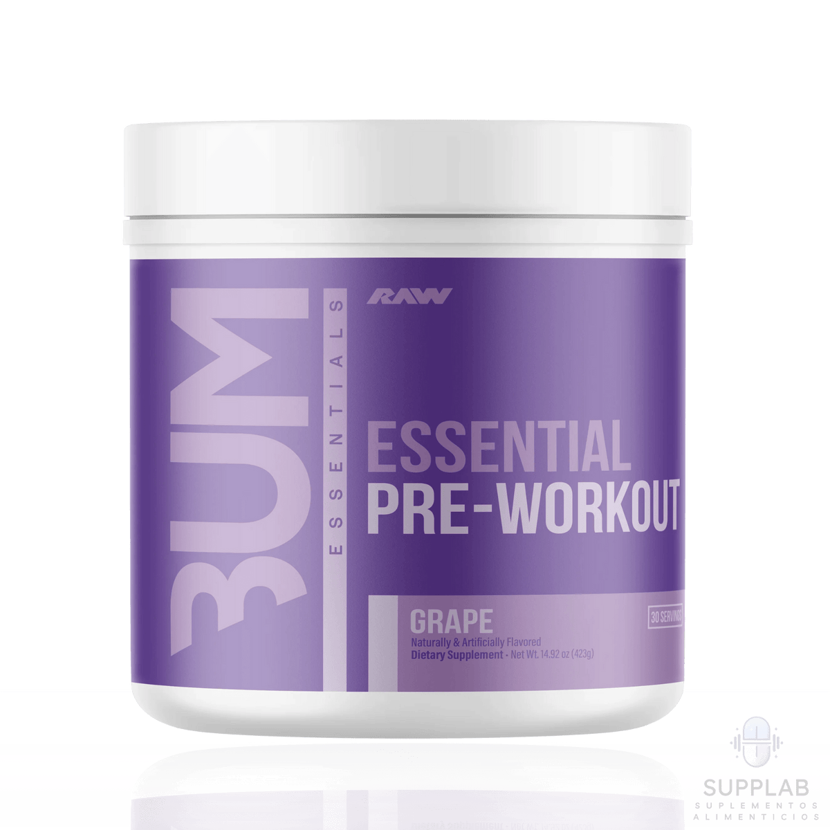 BUM ESSENTIAL RAW – 30 SERVICIOS - Supplab MX