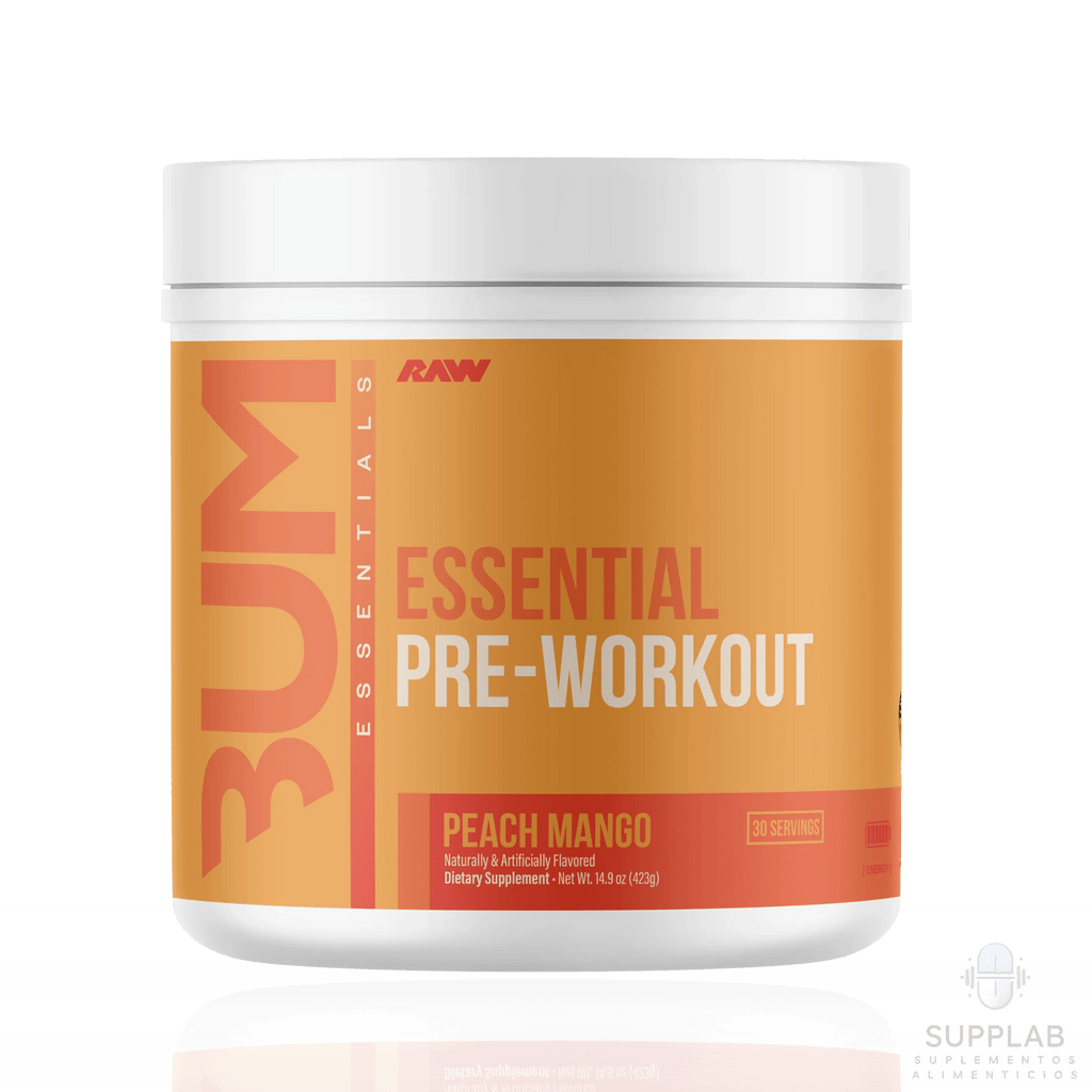 BUM ESSENTIAL RAW – 30 SERVICIOS - Supplab MX