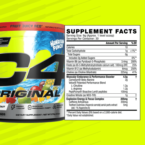 C4 ORIGINAL CELLUCOR – 30 SERVICIOS - Supplab MX