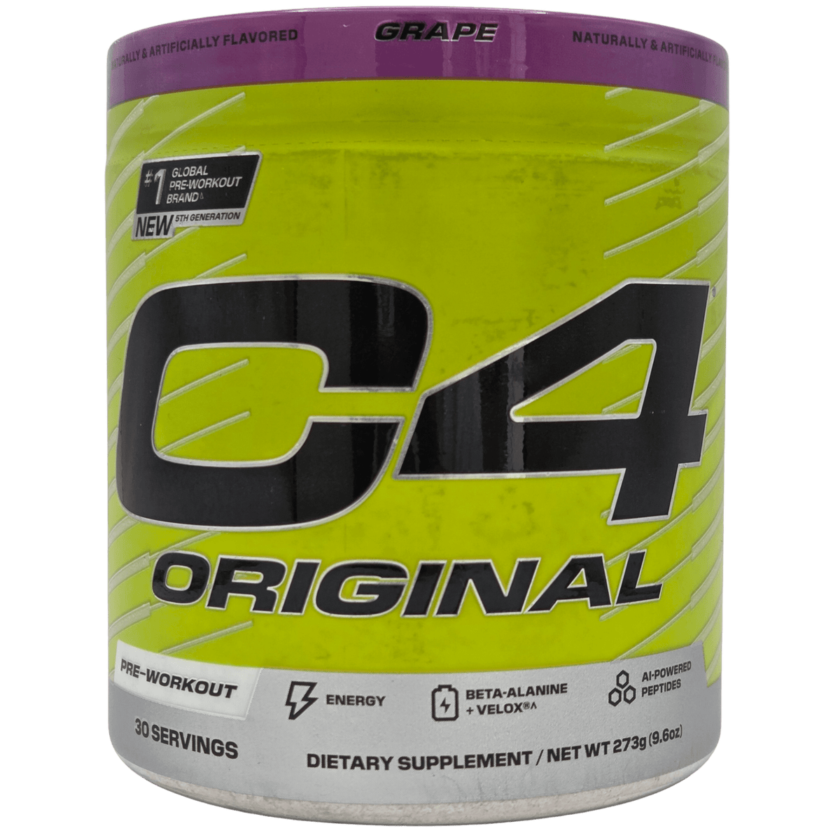 Cellucor C4 Original – Pre Entreno 30 servicios GRAPE - Supplab MX