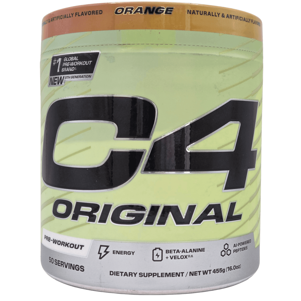 C4 Original Cellucor Pre-Entreno 50 Servicios Orange - Supplab MX