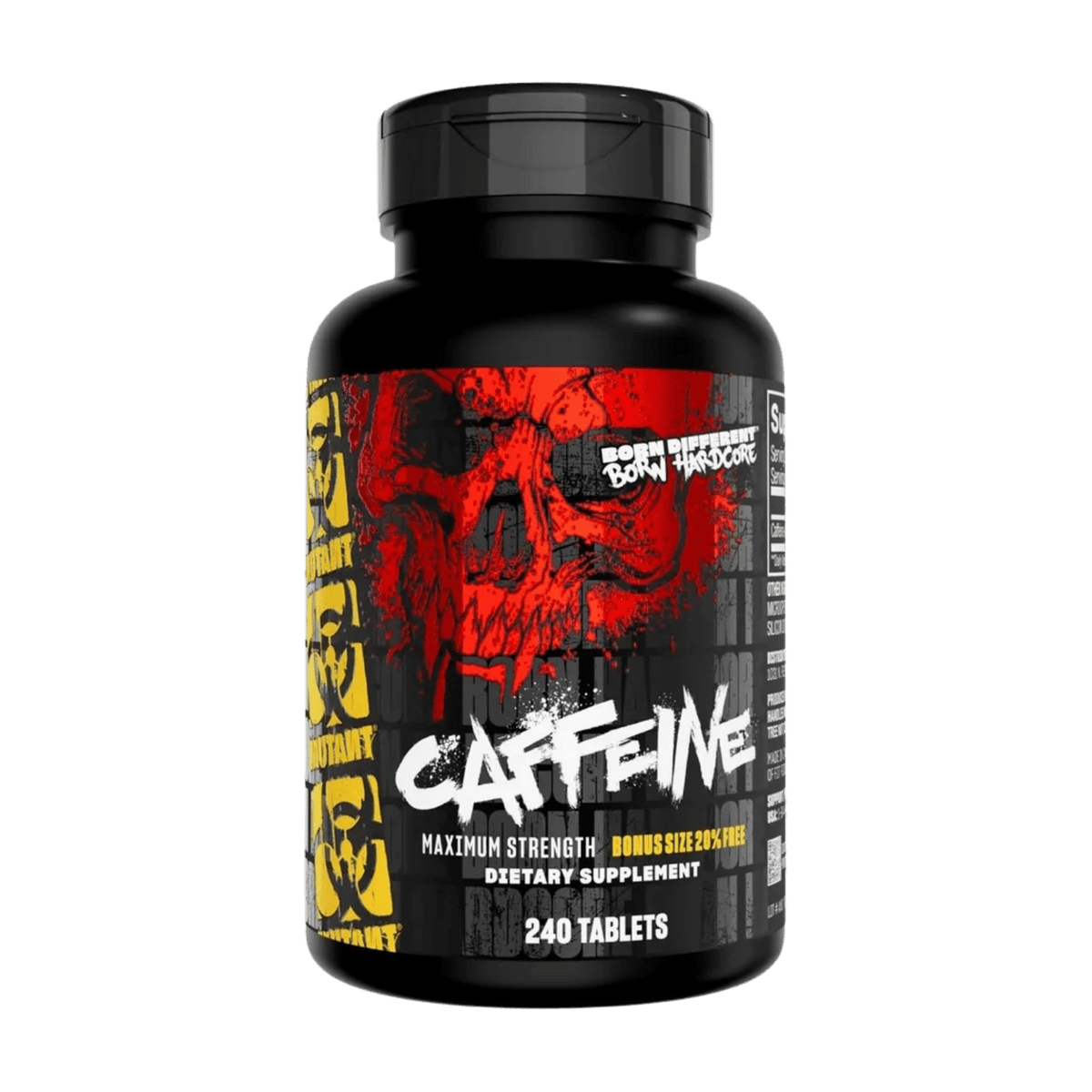 CAFFEINE MUTANT 240 CÁPSULAS | 200 MG DE CAFEÍNA POR SERVICIO - Supplab MX