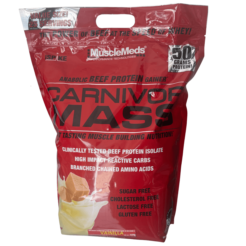 CARNIVOR MASS MUSCLEMEDS – 10 LB - Supplab MX