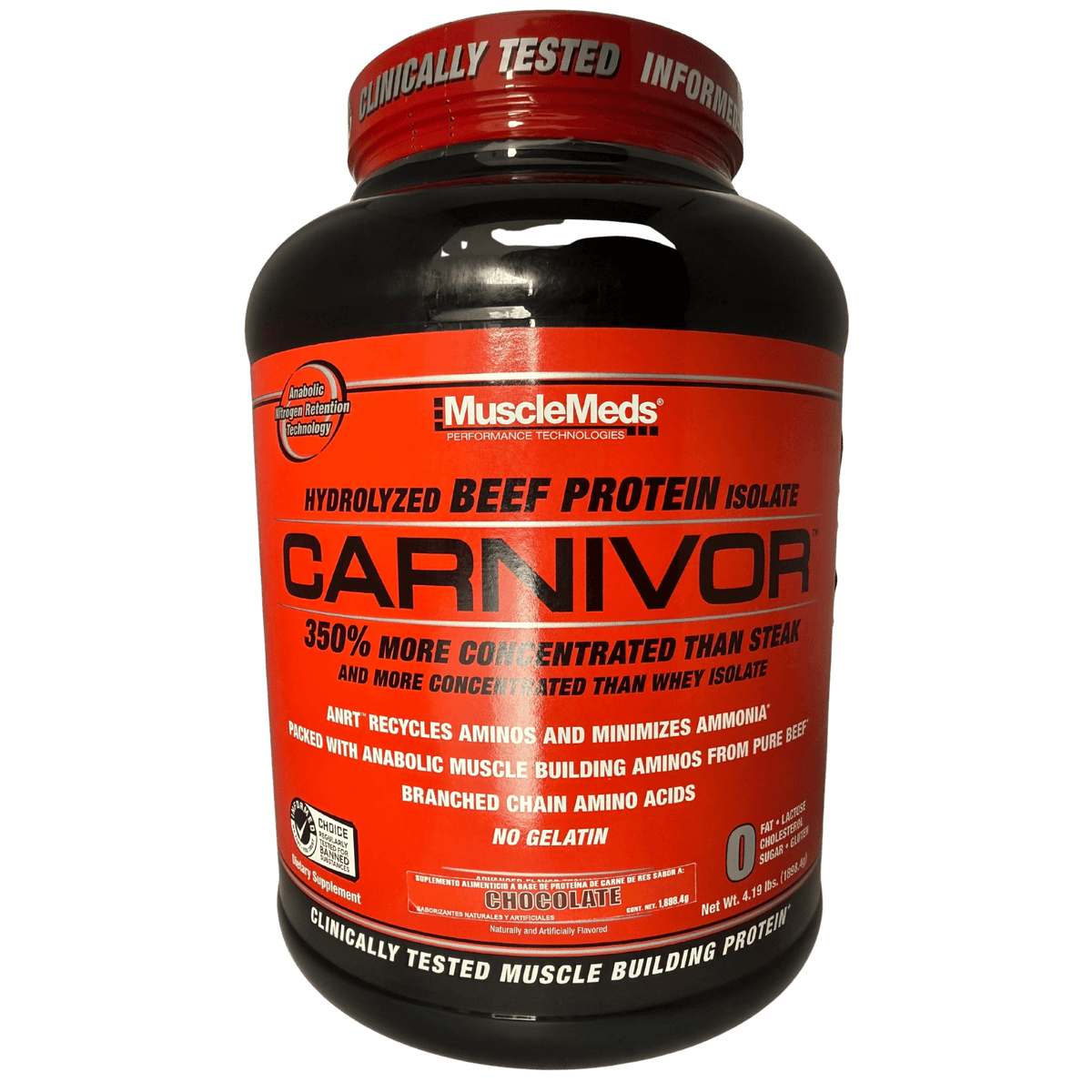 CARNIVOR MUSCLEMEDS – 4.19 LB PROTEÍNA - Supplab MX