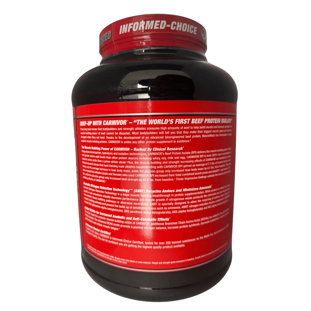 CARNIVOR MUSCLEMEDS – 4.19 LB PROTEÍNA - Supplab MX