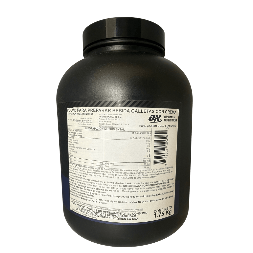 CASEIN PROTEIN OPTIMUM NUTRITION – 5 LB - Supplab MX