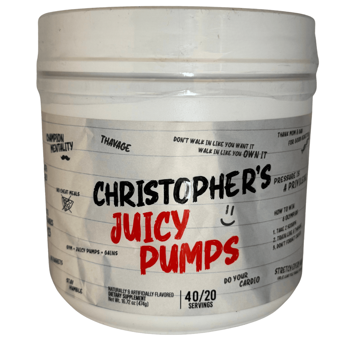 CHRISTOPHER JUICY PUMP - 40/20 SERVICIOS - Supplab MX