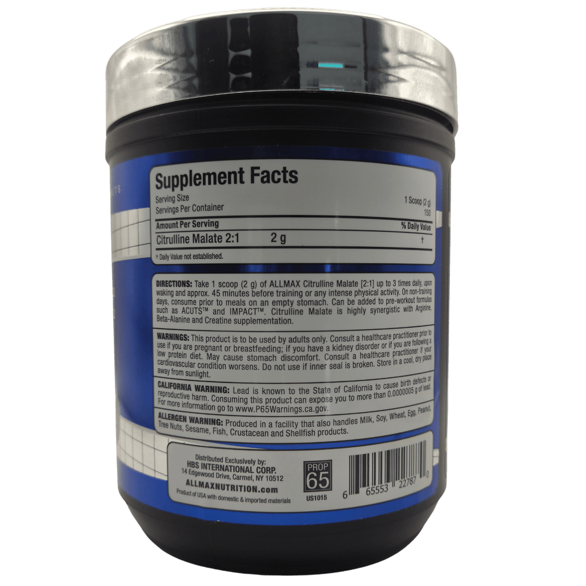 CITRULINA MALATO 2:1 300G | ALLMAX