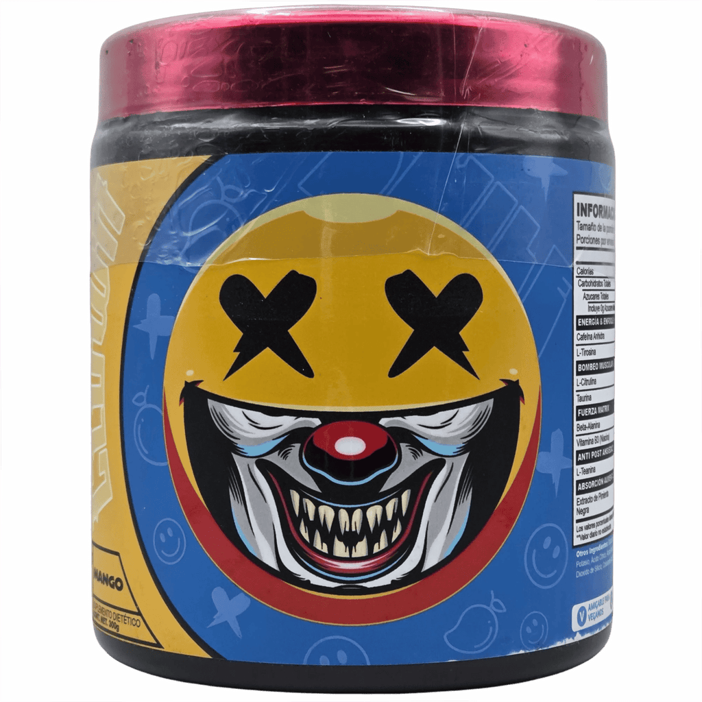 Clown Smile Labz Pre-Entreno 30 Servicios - Supplab MX