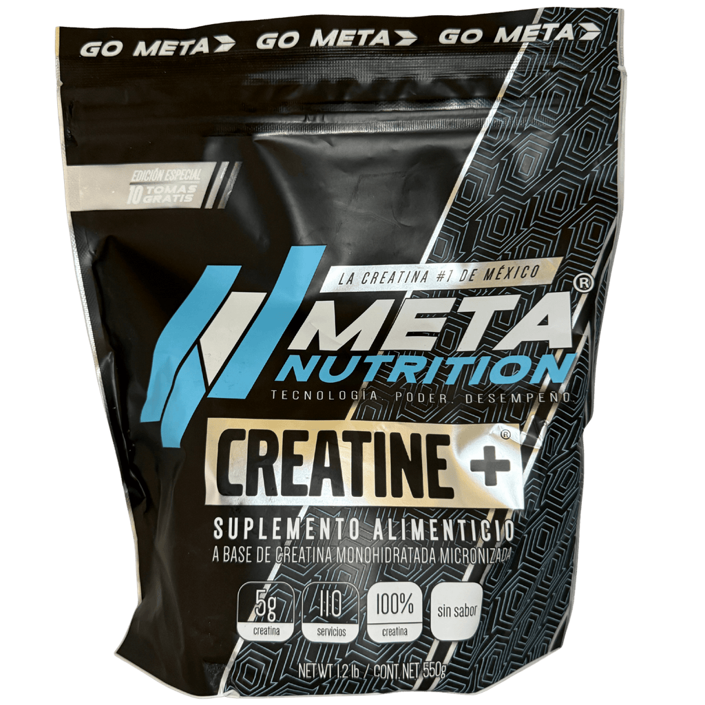 CREATINA META NUTRITION 550G SIN SABOR | CREATINA MONOHIDRATADA - Supplab MX
