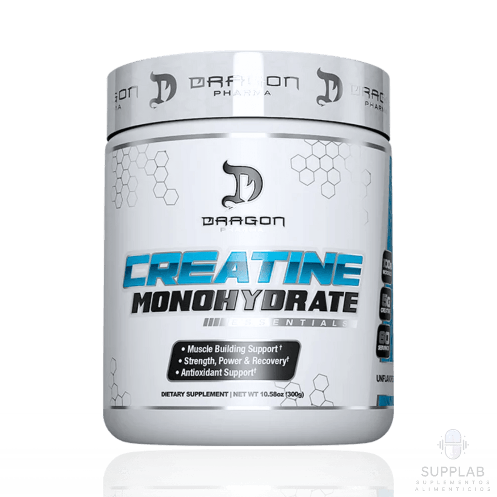 CREATINA MONOHIDRATADA – DRAGON PHARMA - Supplab MX
