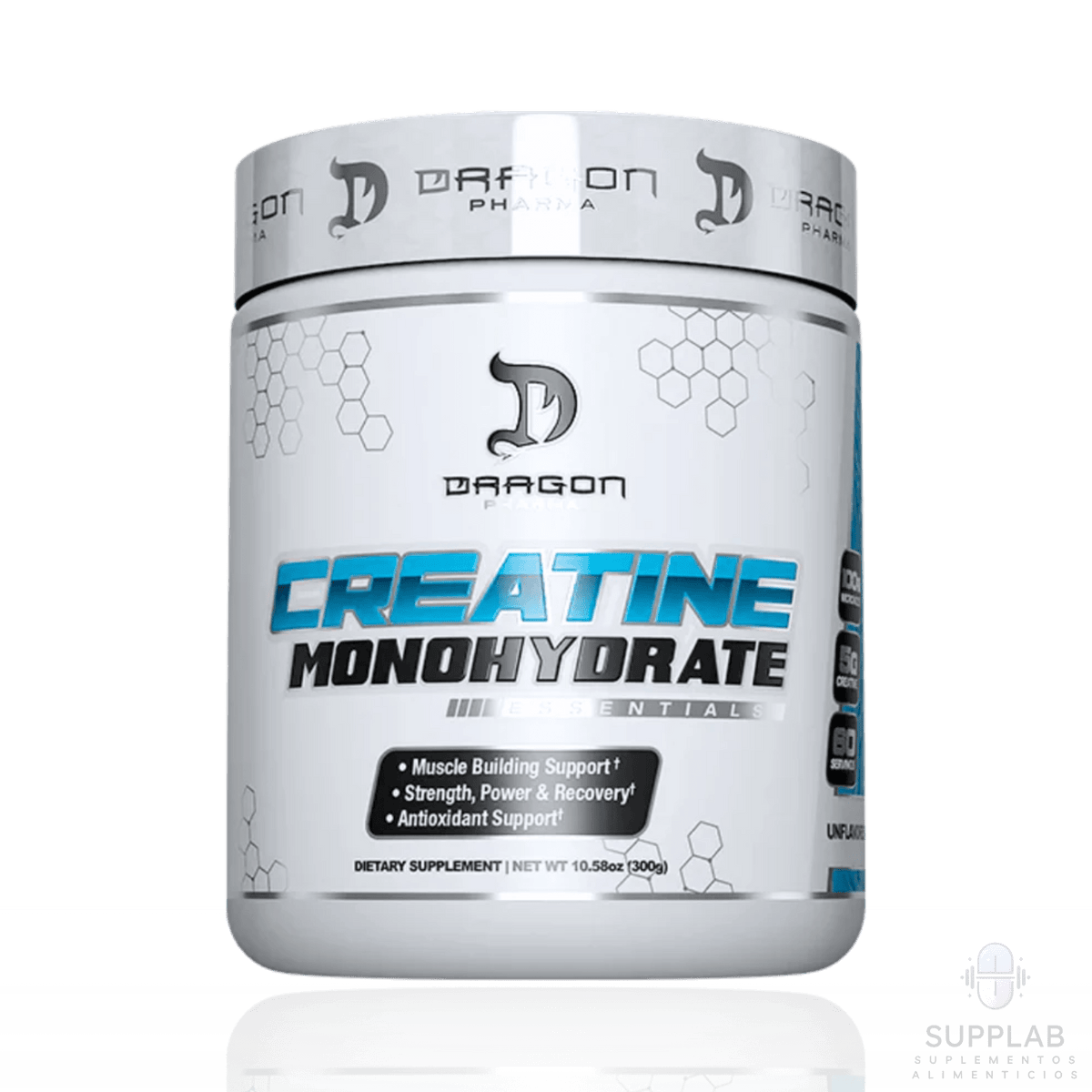 CREATINA MONOHIDRATADA – DRAGON PHARMA - Supplab MX