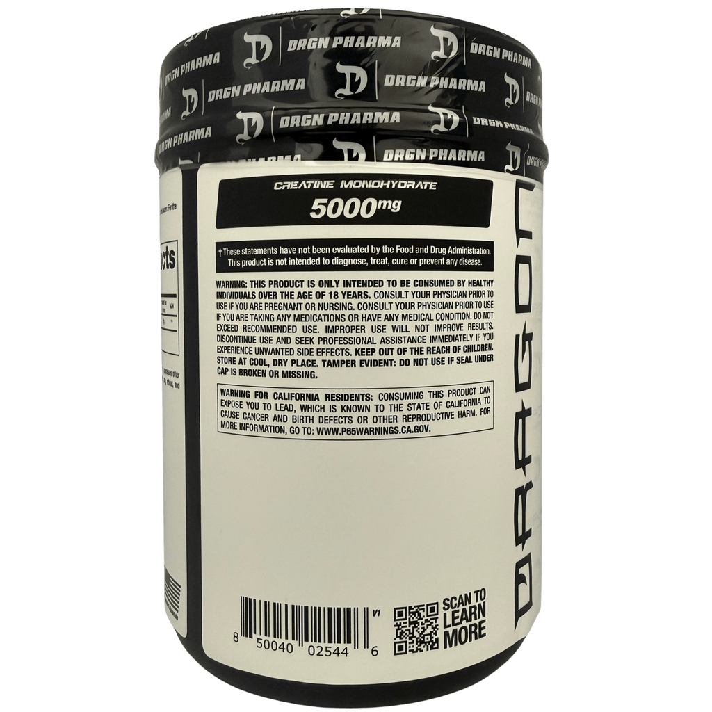 CREATINA MONOHIDRATADA – DRAGON PHARMA - Supplab MX