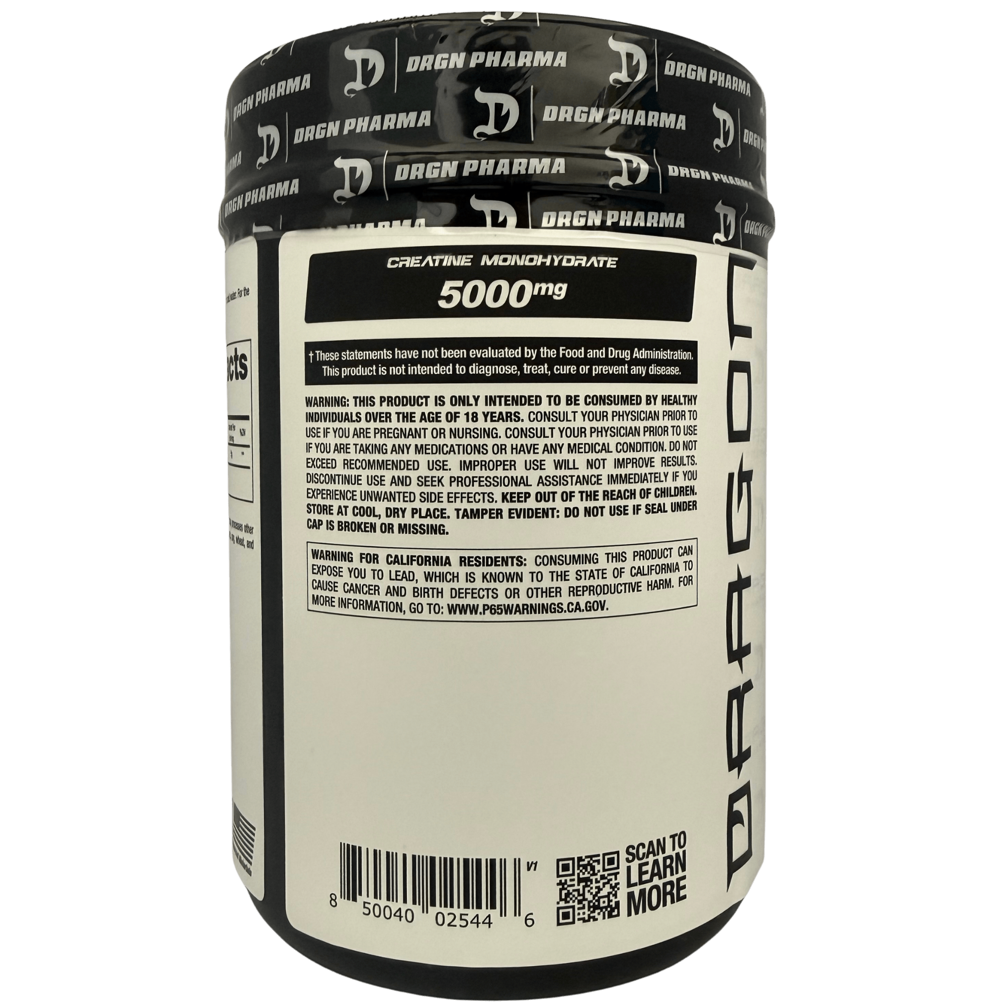 CREATINA MONOHIDRATADA – DRAGON PHARMA - Supplab MX