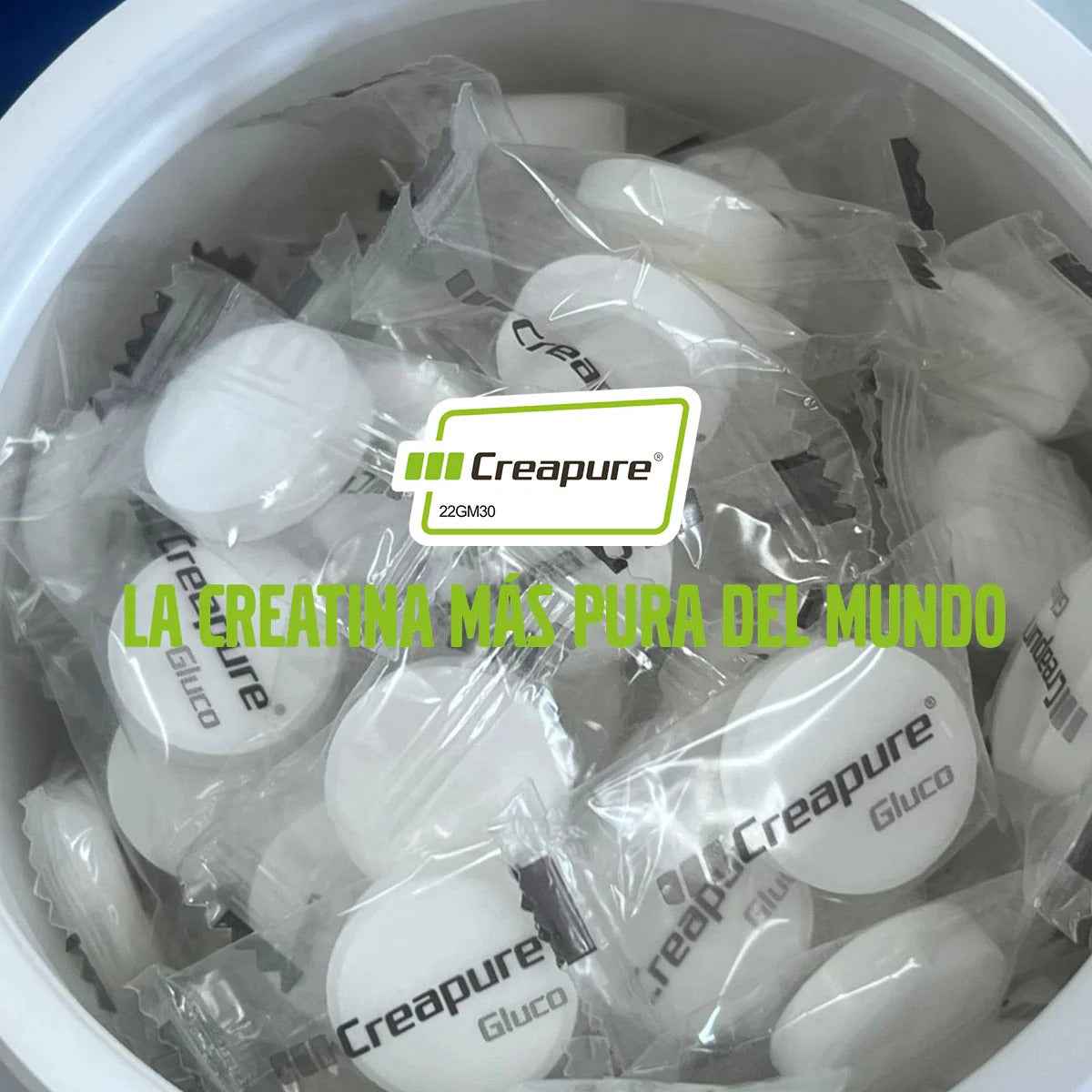 CREATINE CHEWS CREAPURE - 120 TABLETAS - Supplab MX