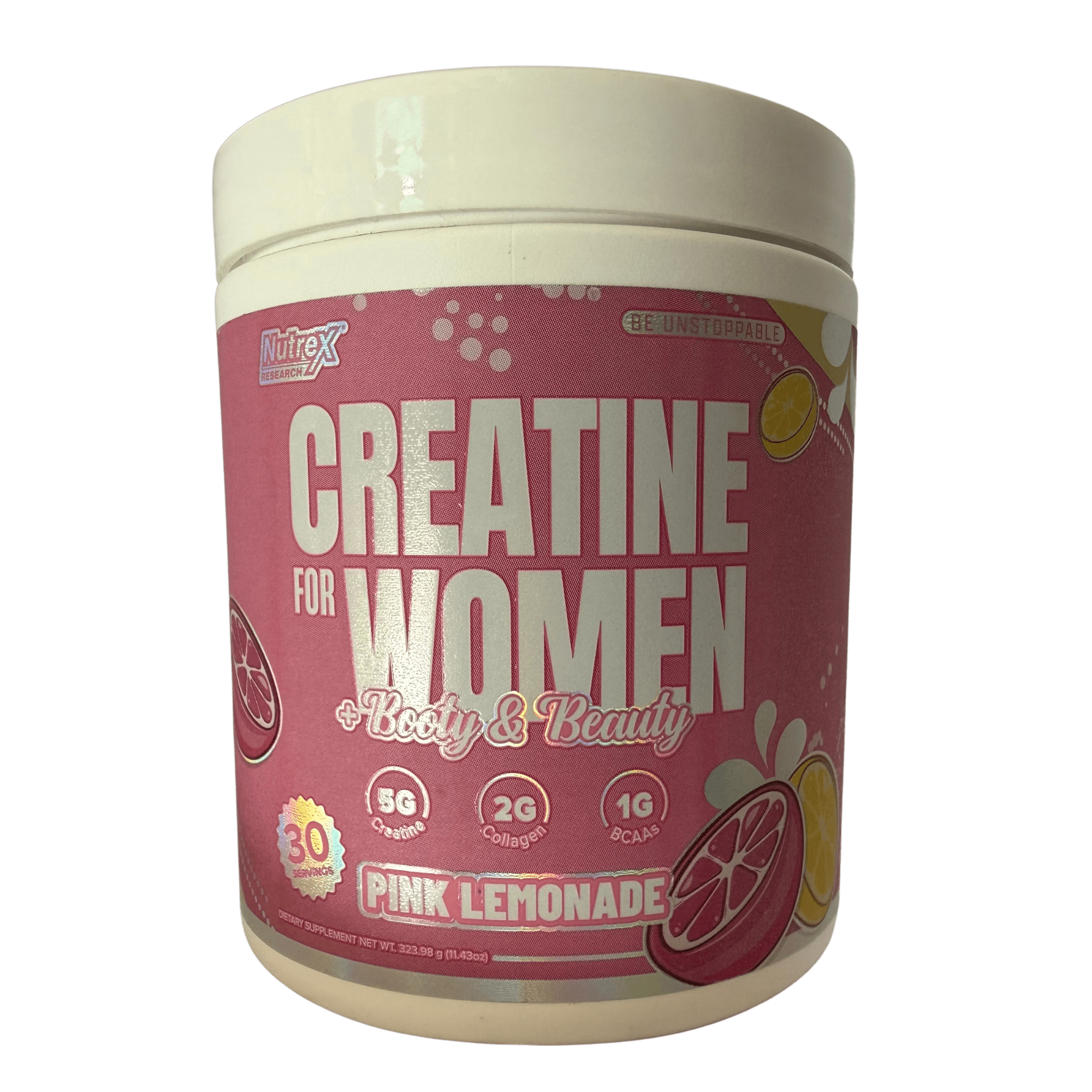 CREATINE FOR WOMEN NUTREX – 30 SERVICIOS - Supplab MX