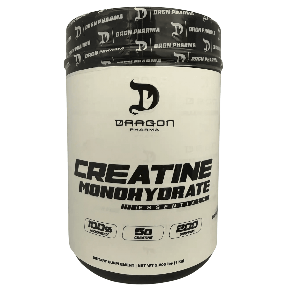 Dragon Pharma Creatine Monohydrate – Creatina monohidratada en polvo - Supplab MX